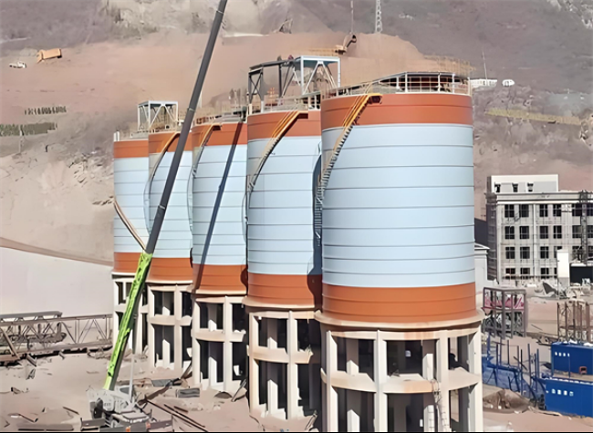 梅里斯达斡尔族高架钢板仓